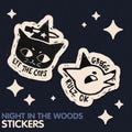 Night In The Woods Stickers product logo