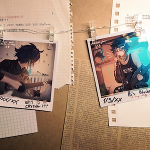 Xiao x Venti Polaroid Art Print