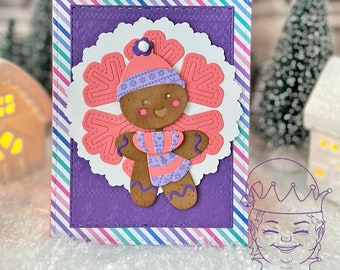 Have a sweet holiday Gingerbread Card