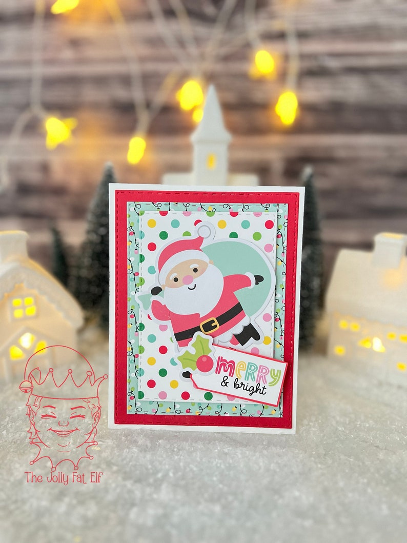 Have a sweet holiday Gingerbread andSanta cards Card 8