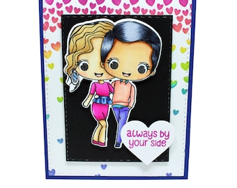 Always By Your Side Pride Themed Card