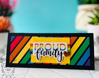 Proud Family Pride Themed Cards