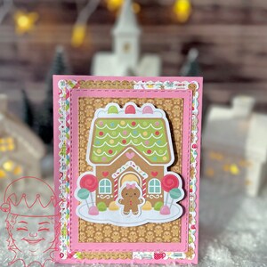 Have a sweet holiday Gingerbread andSanta cards Card 3