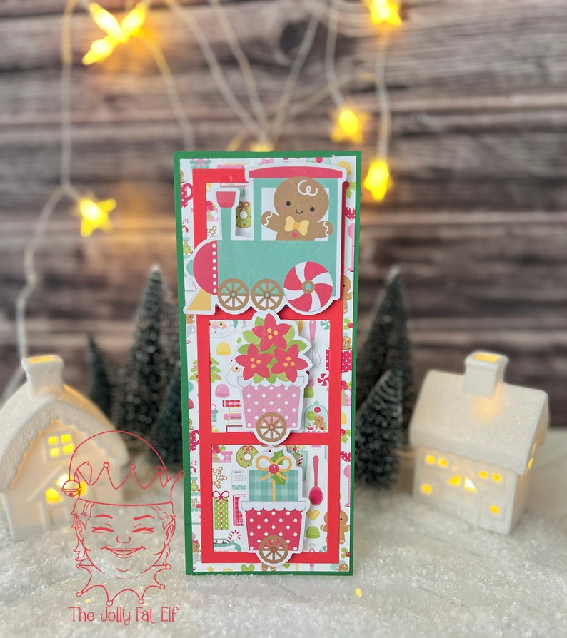 Have a sweet holiday Gingerbread andSanta cards Card 2