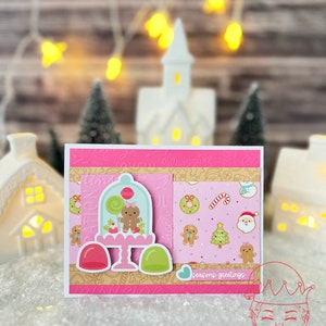 Have a sweet holiday Gingerbread andSanta cards Card 5