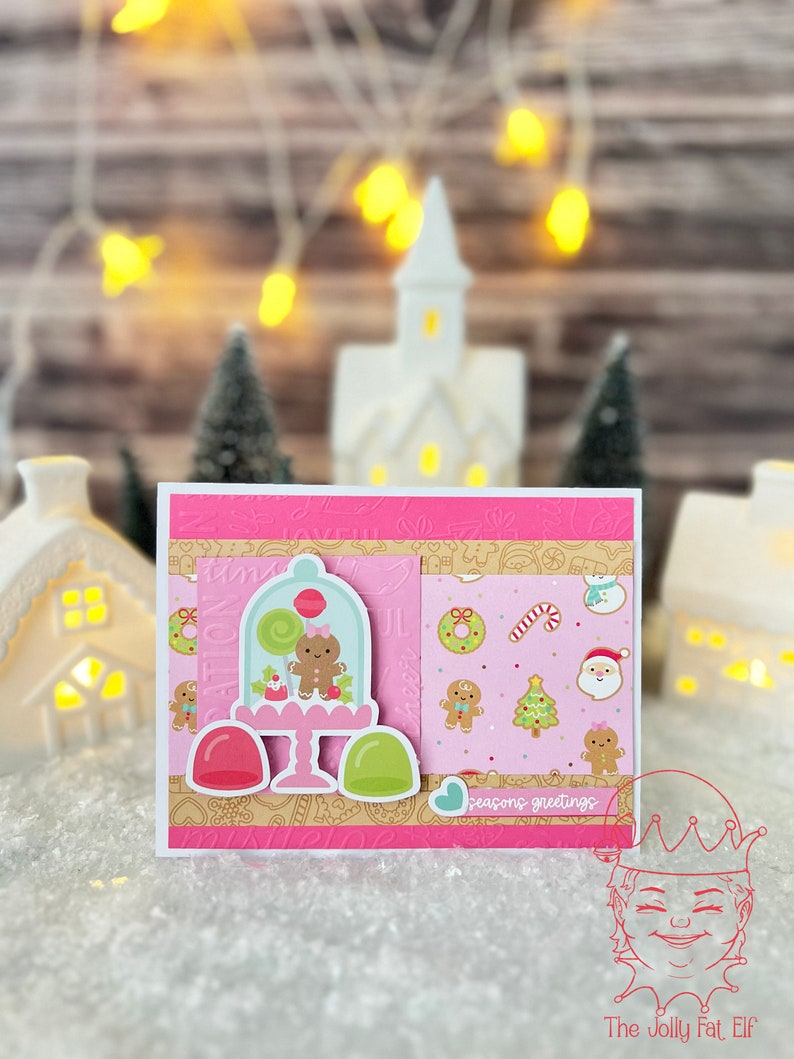 Have a sweet holiday Gingerbread andSanta cards Card 5