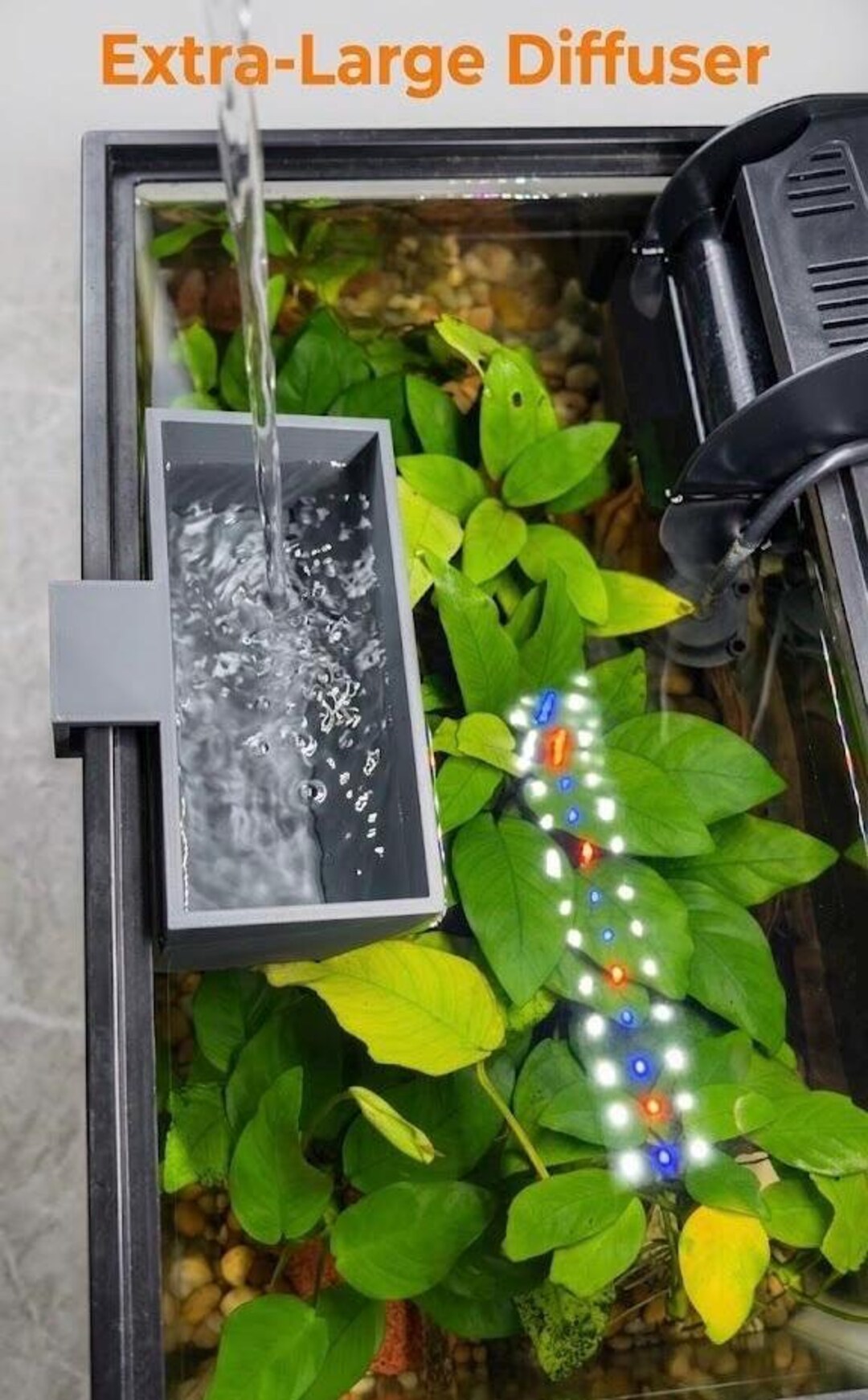 Extra-large Aquarium Water Diffuser - Etsy