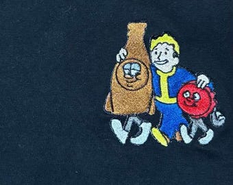 Embroidered Vault Boy, Bottle & Cappy
