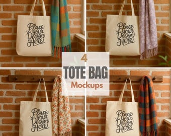 Personalisierte Tragetasche Mockup | Canvas Tragetasche Mockup | POD Tragetasche Mockup | Ästhetische Tasche Mockup Sublimationstasche MockUp | Tote Bag Mockup Bundle