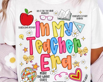 Teacher Png Preppy Teacher Design Teacher Life Png Teach Png Kindergarten png Back to School Png First Day of School Png Elementary Teacher