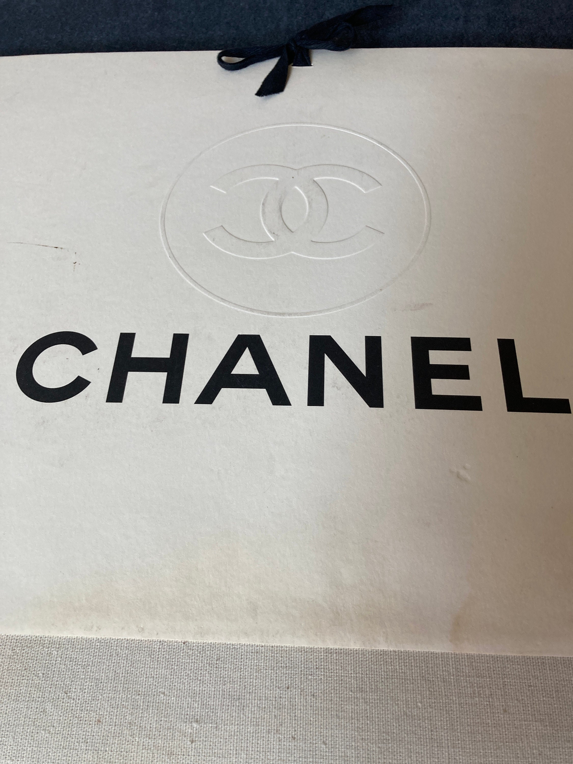 Chanel Vanity Case Micro Mini 90s Vintage Iridescent Bronze Rare Patent  Clutch