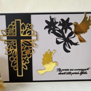 Carte Condoléances - Décès