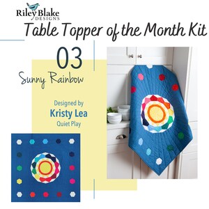 Sunny Rainbows Table Topper Kit