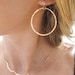 see more listings in the Simple Hoop Earrings section