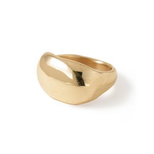 Sculptural Statement Ring: Chunky Sterling Silver or Gold - Handmade