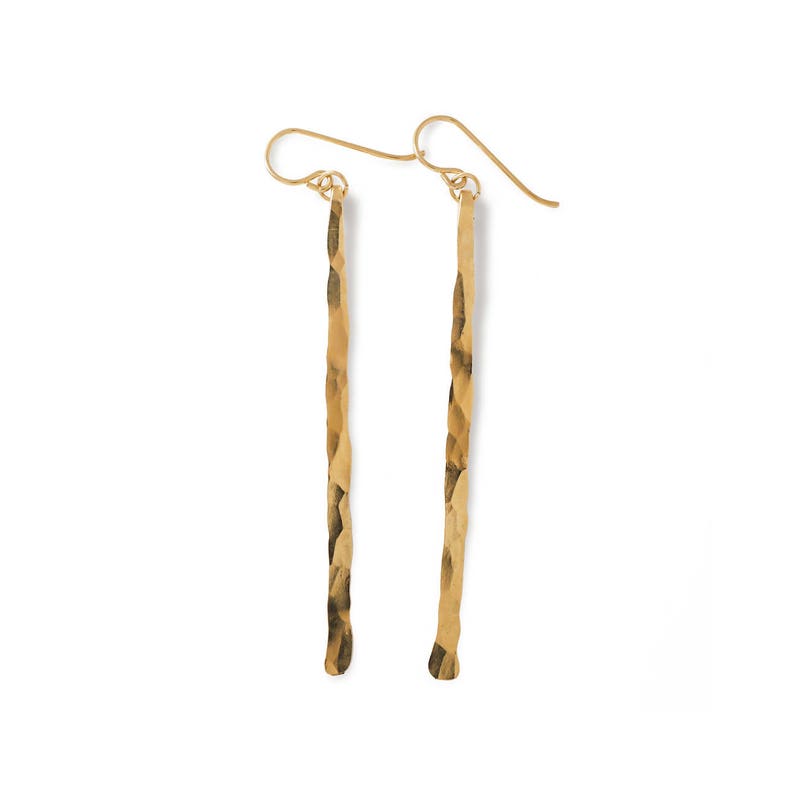 Kase Fringe Small Statement Earring in Rose Gold main image 1