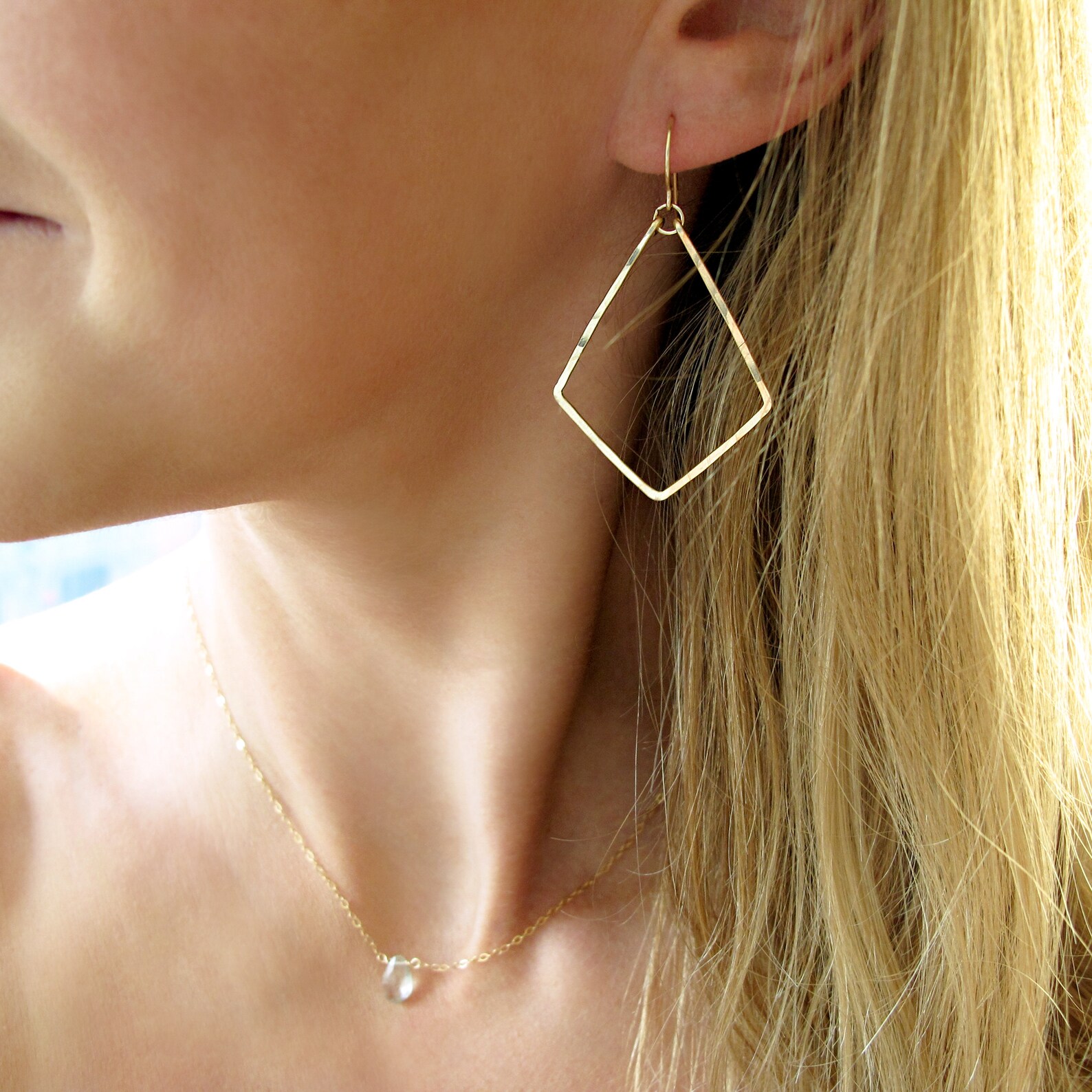 Geometric hoops Outlet