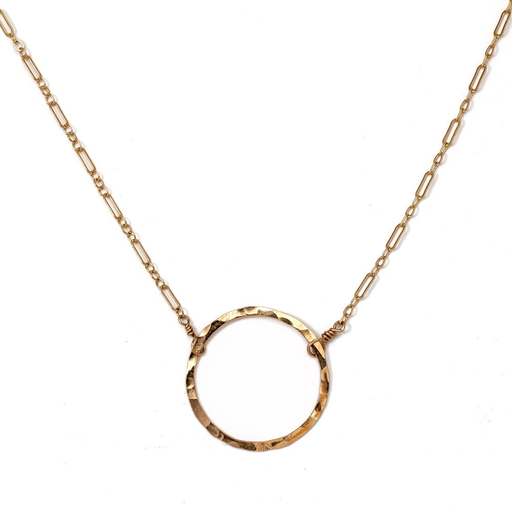 本日値下げ　AMERI SCREW CIRCLE NECKLACE ゴールド Ameri（アメリ）の「SCREW CIRCLE NECKLACE（ネックレス）」 - WEAR