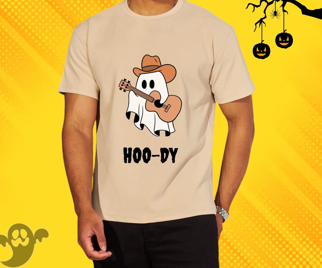 Retro Cute Ghost Howdy Halloween Png Svg, Fall Boo Ghosts Png Svg ...