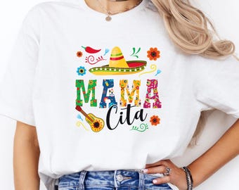 Mama Cita-tröja, rolig mamma-tröja, mamma-tröja, Cinco De Mayo-tröja, mors dag-tröja, Mamacita behöver en margarita, Senorita-tröjor