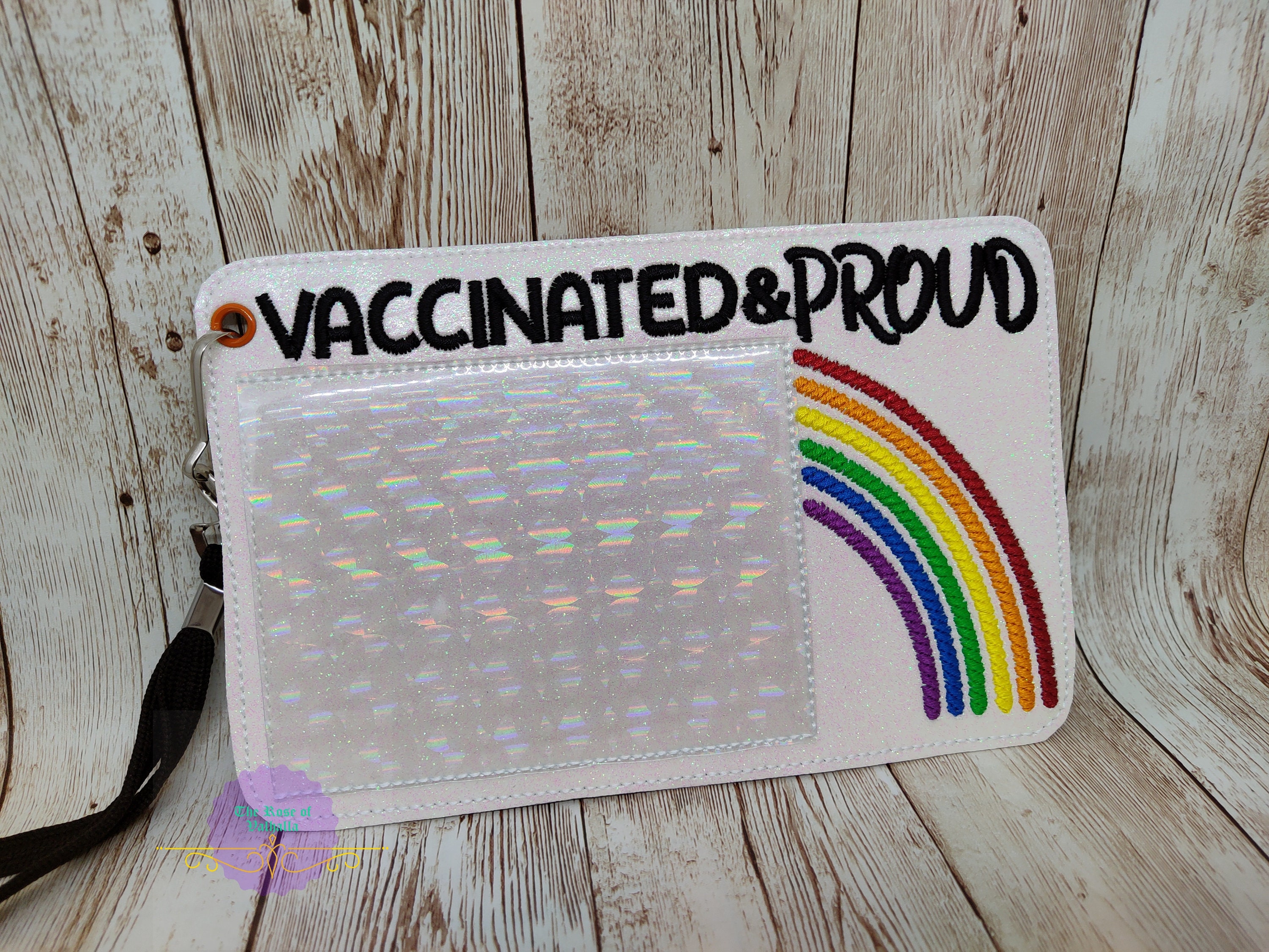 Vaccinated and Proud Pride Rainbow CDC Vaccine Card Holder - Etsy