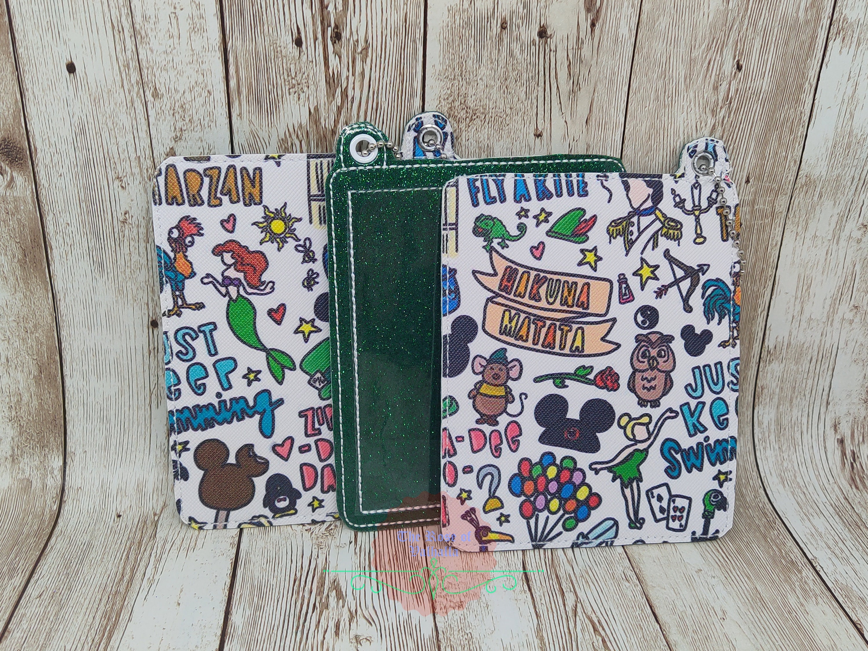 Magical Kingdom CDC Vaccine Card Holder Stitched on Doodle - Etsy