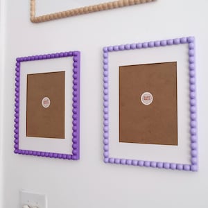 Bobbin Frame Custom 11x14 Glossy Lacquered Hand Painted Bobbin Bobble Frame Wooden Bobbin Frame
