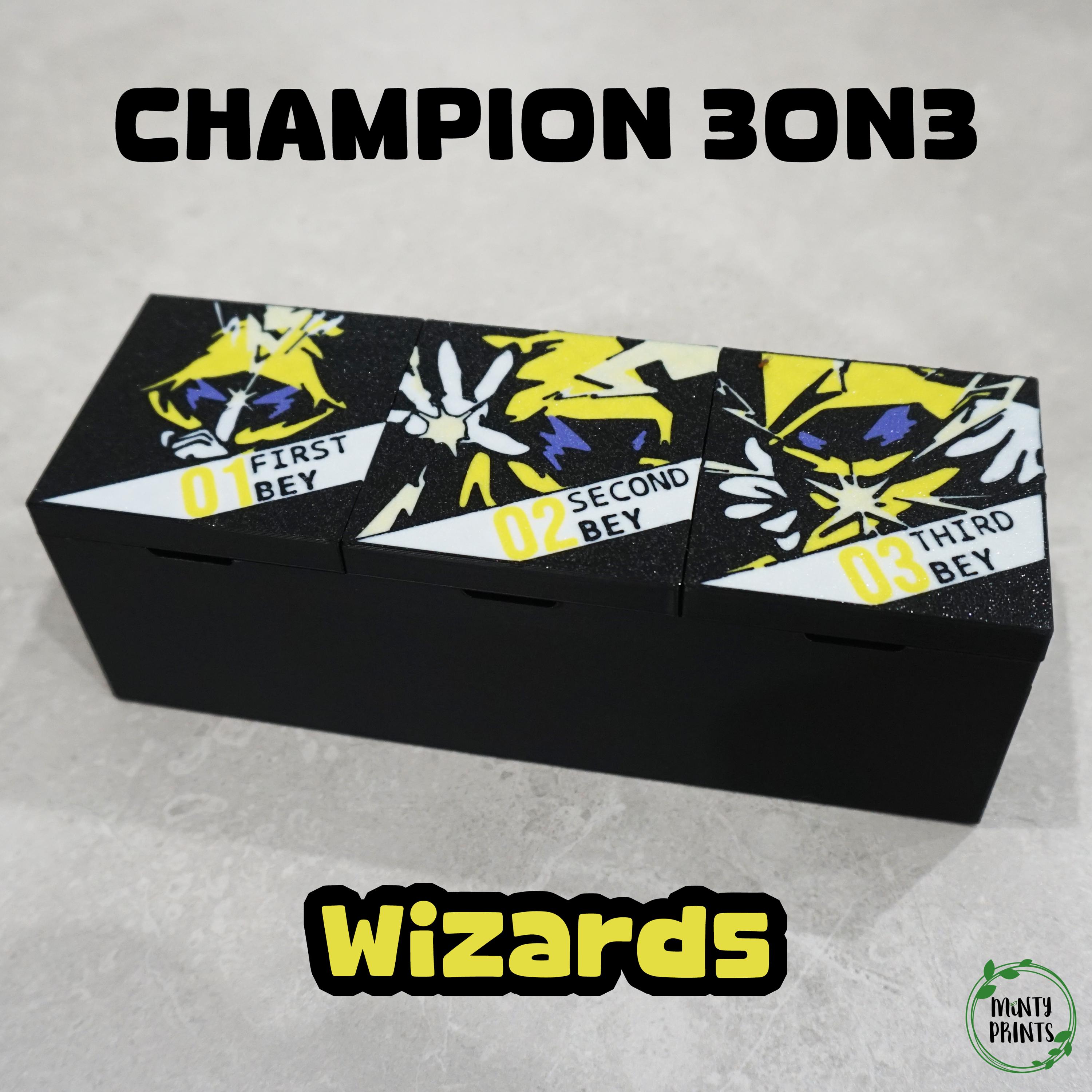 Champion 3on3 Beyblade X Tournament Box - Etsy