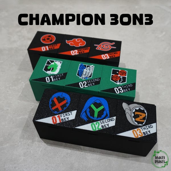 Champion 3on3 Beyblade X Tournament Box