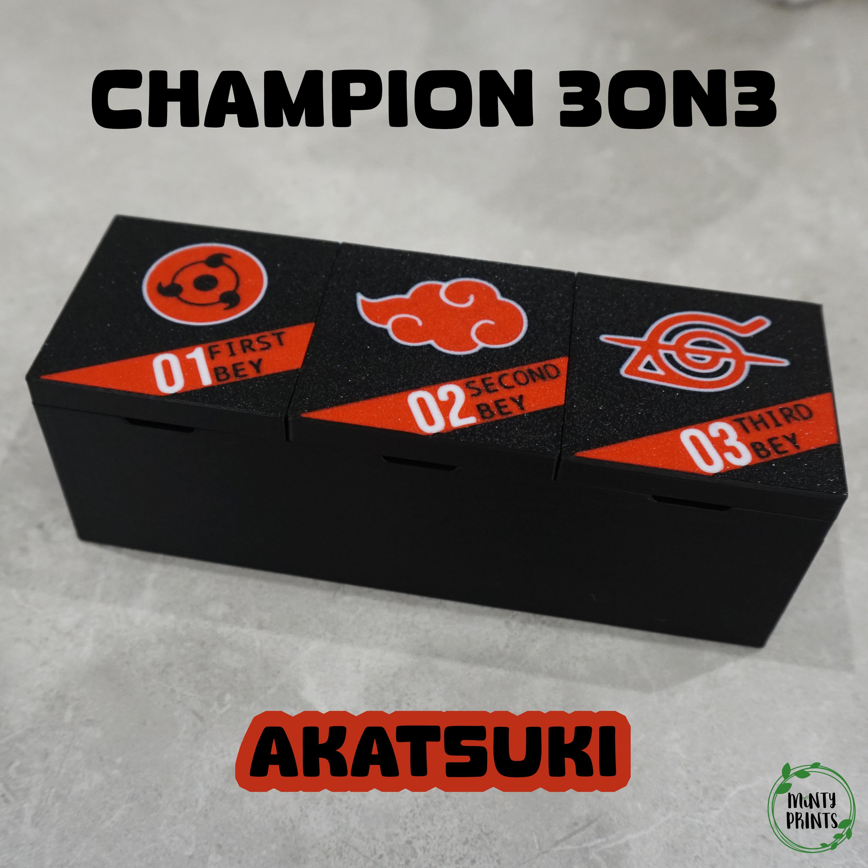 Champion 3on3 Beyblade X Tournament Box - Etsy