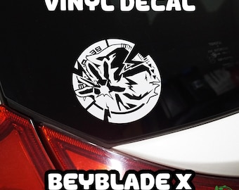 Beyblade X Gear Chip Vinyl Decals