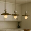 Brass Pendant Light, Marble Stone Chandelier Lighting, Modern Ceiling Lamp product logo