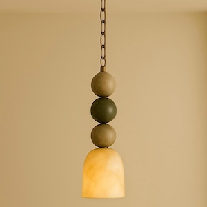 Alabaster Chain Pendant, Gemstone Pendant Light, Modern Chandelier Ceiling Lamp, Alabaster and Brass Light Pendant, Bedside Ceiling Lamp