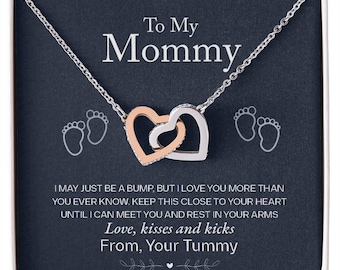 New Mom Gift box, Mom Gift, Mother's Day Gift, Jewelry for Mom, Pregnancy Gift, Gift for Mom to Be Necklace, First Mother's day gift,
