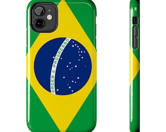 Brazil Flag iPhone Case | Glossy, Durable Protection