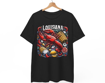 Crawfish Boil T-Shirt, Louisiana Seafood Lover, Cajun Gift