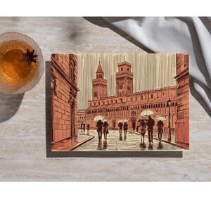 Carte postale de Bologne