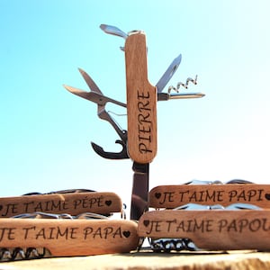 Personalized multi-function Swiss Army knife I Multi-purpose knife I Pocket knife I Father&#39;s Day gift I Christmas gift I Men&#39;s gift