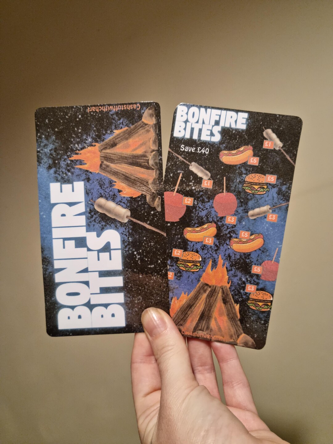 Bonfire Night Savings Trackers - Etsy