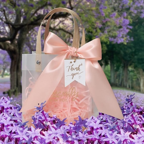Cute Thank You Pink Gift Bag Wedding Gift Bags Gift Bags for