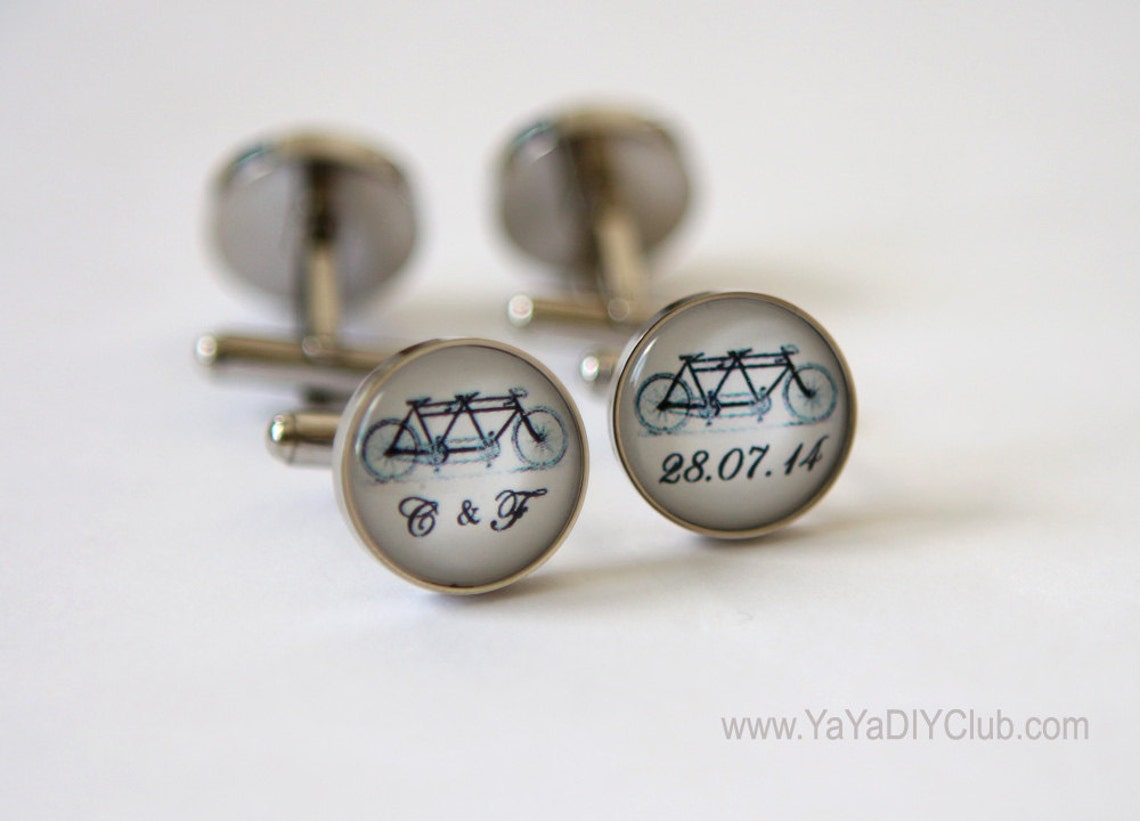 Tandem Bike Wedding Gift for Groom Gift From Bride Tandem Etsy