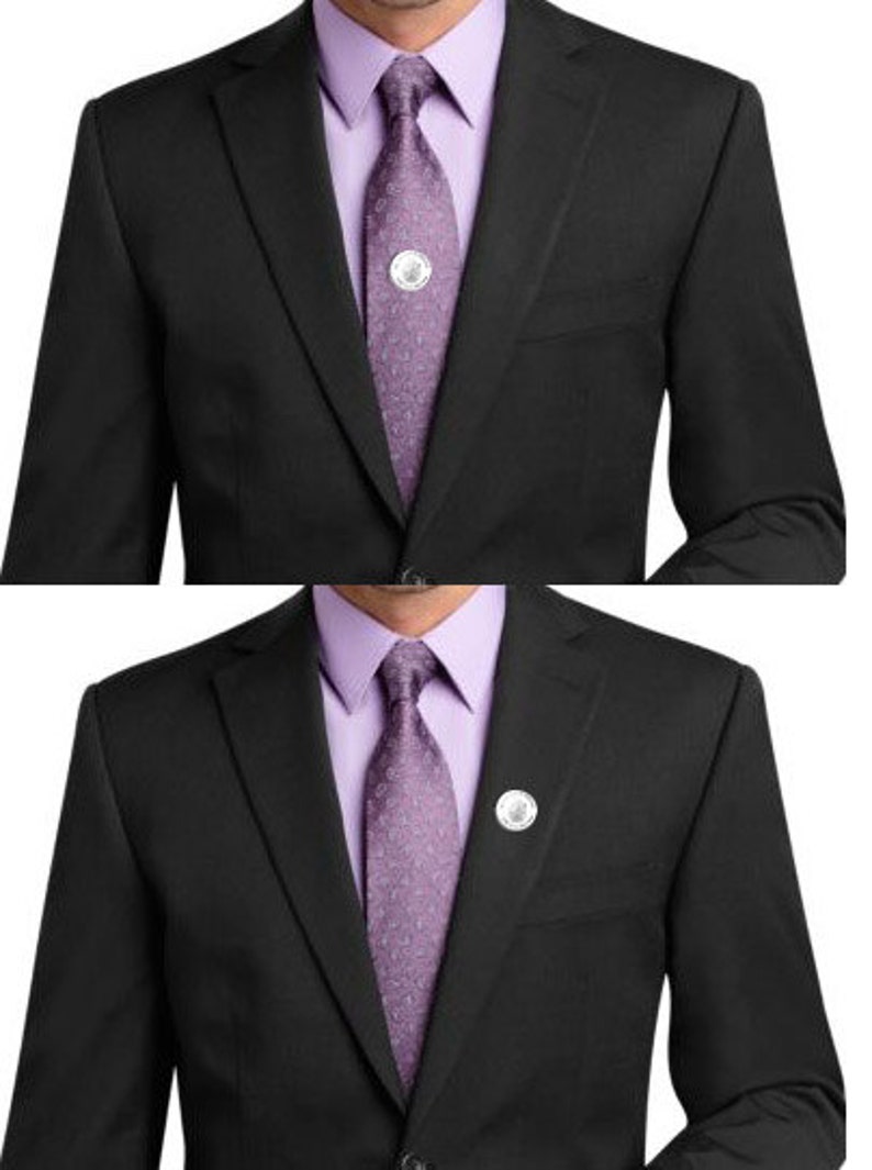 personalized tie pin