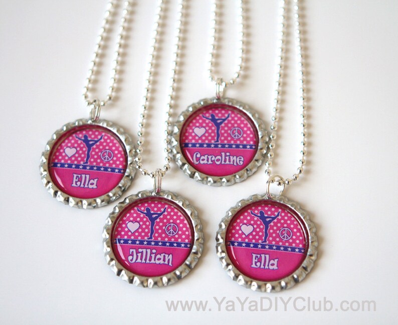 American Girl Gymnastics Party Favors Gifts for Kids Custom - Etsy