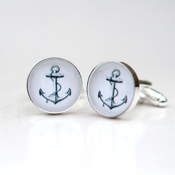 Nautical Cufflinks Etsy