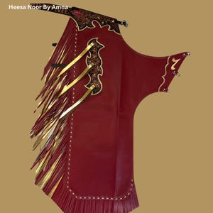 Chaparreras de rodeo de cuero hechas a mano, auténticas chaparreras de vaquero occidental con flecos, pantalones de gamuza, chaparreras de gamuza, chaparreras de montar, chaparreras de cuero para hombre