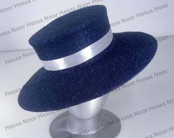 Cappello a cilindro fatto a mano di Melania Trump, stile Steampunk, per i cappelli da chiesa del Kentucky Derby.