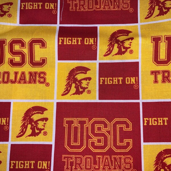 Usc Fabric Etsy
