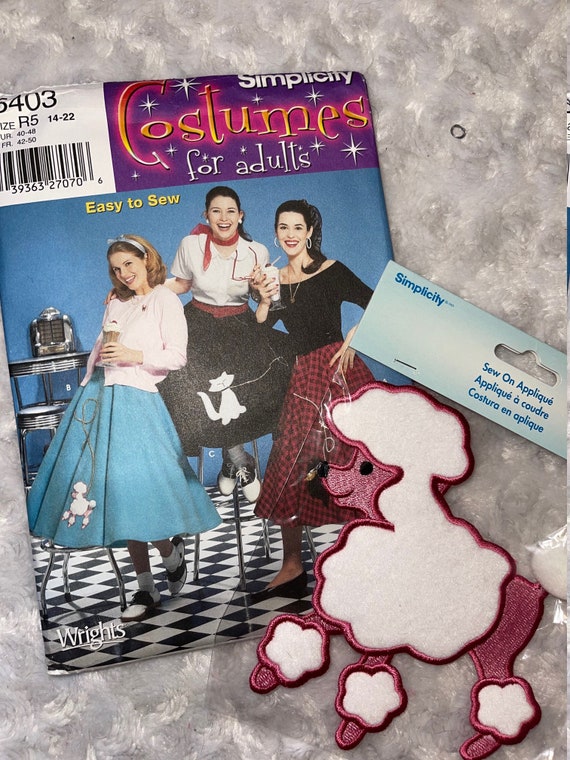 Womens Poodle Dress Pink 40 42 Adult Costume Female Halloween Womens Poodle Dress Pink 40 42 Adult Costume Female Halloween