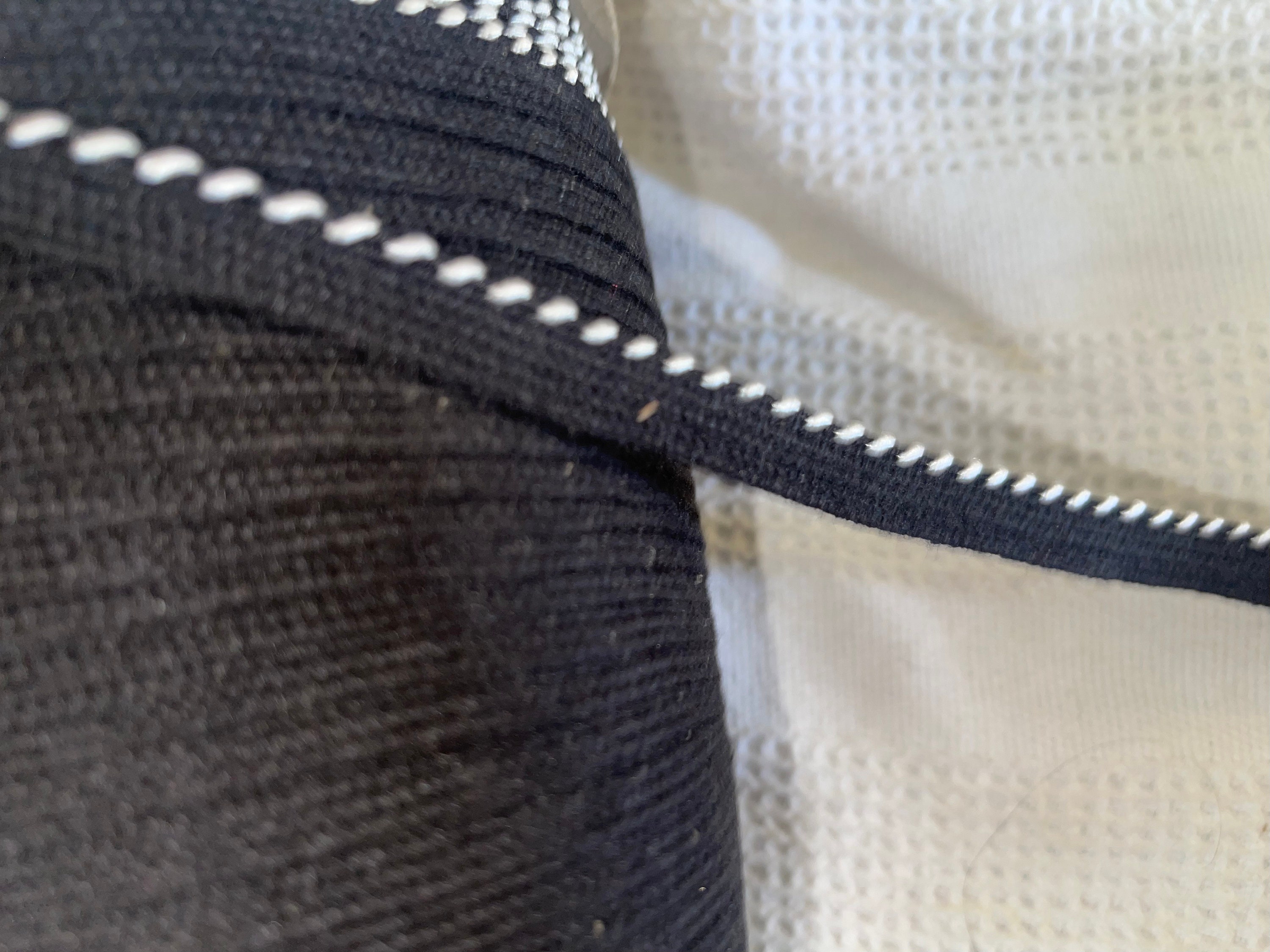 10 Yards White/black Barber Pole Braid Lip Cord Piping Upholstery Trim ...