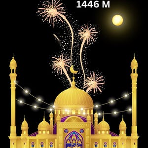 Pacote de Saudações Animadas Editáveis de Eid Mubarak | 3 Designs Exclusivos | Cartão Digital Islâmico de Eid
